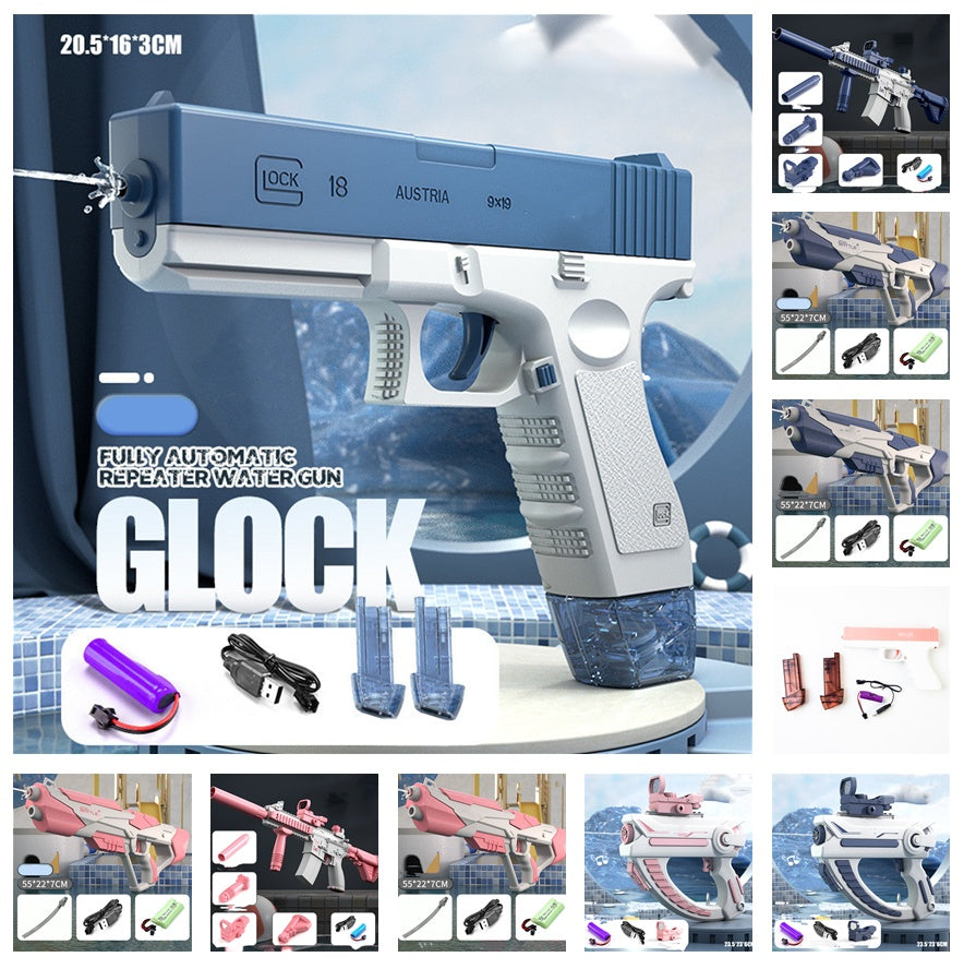 Space Water Gun Electric Automatic - Outdoor Pool Toy for Kids